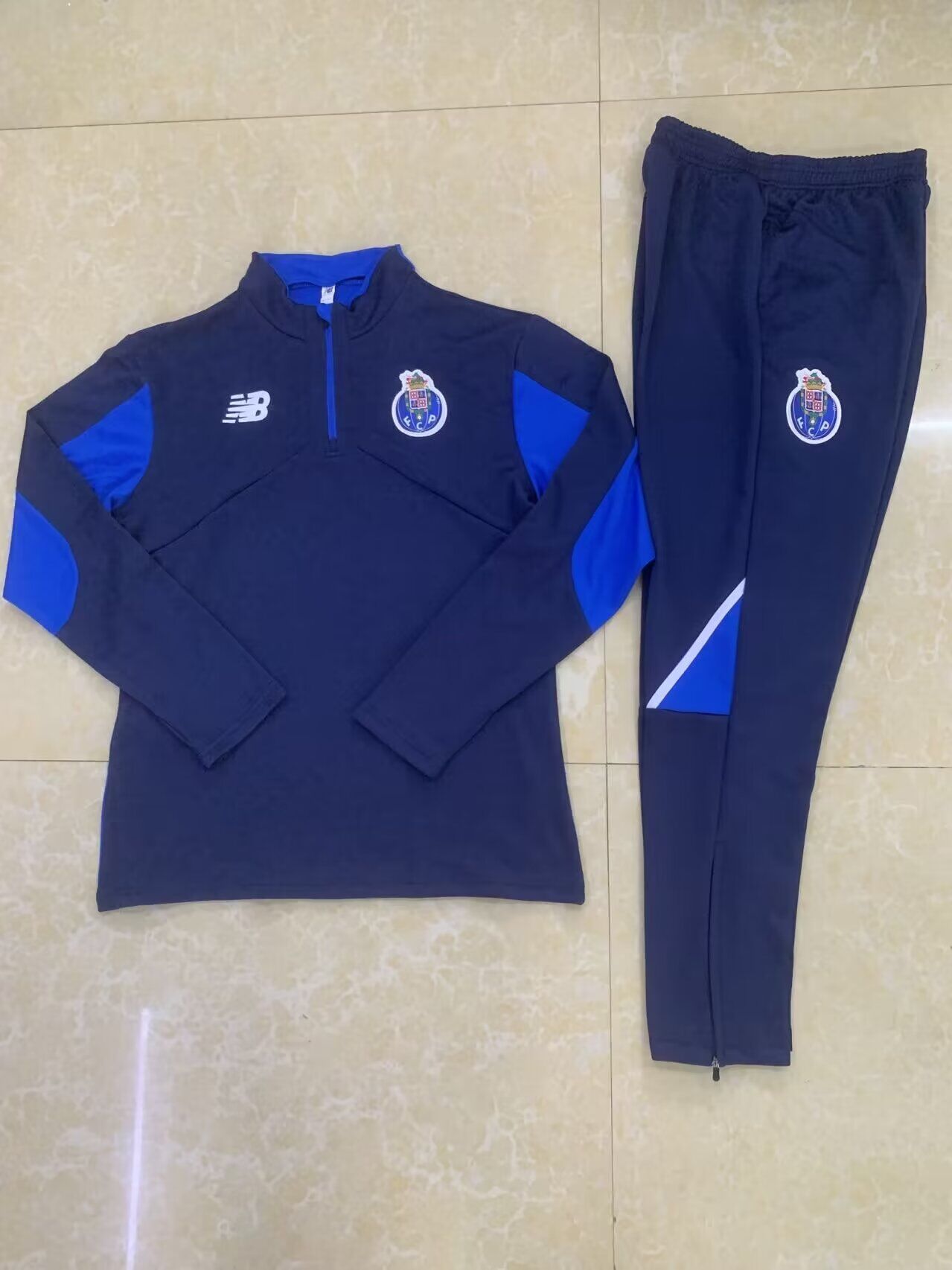 AAA Quality Porto 24/25 Tracksuit - Dark Blue